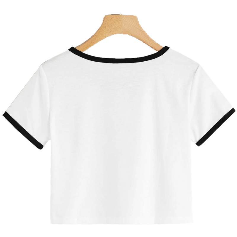 Plannet Graphics Crop Tee